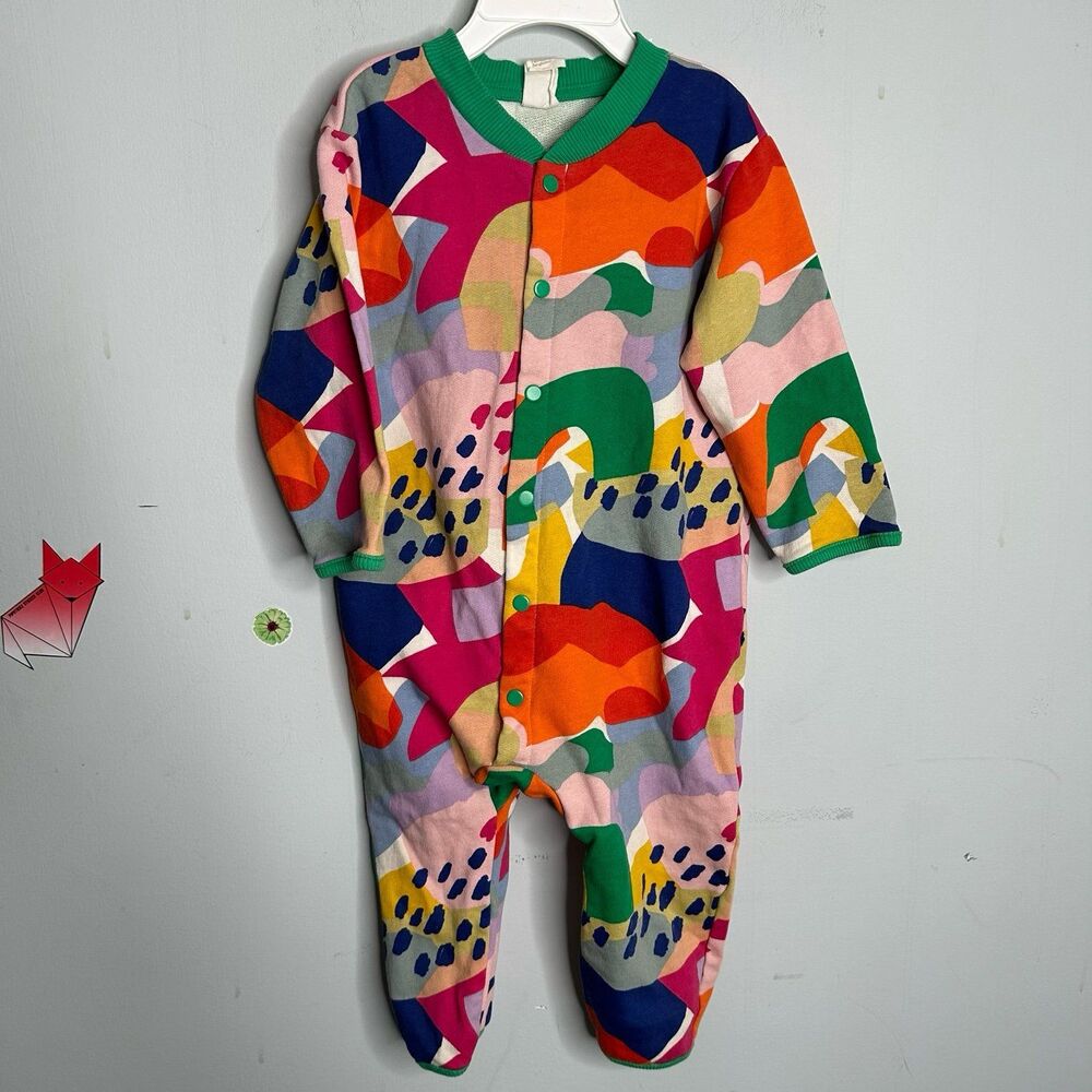 H&M Baby One Piece Outfit - Swedish Style Multicolored Print Size 18 Months